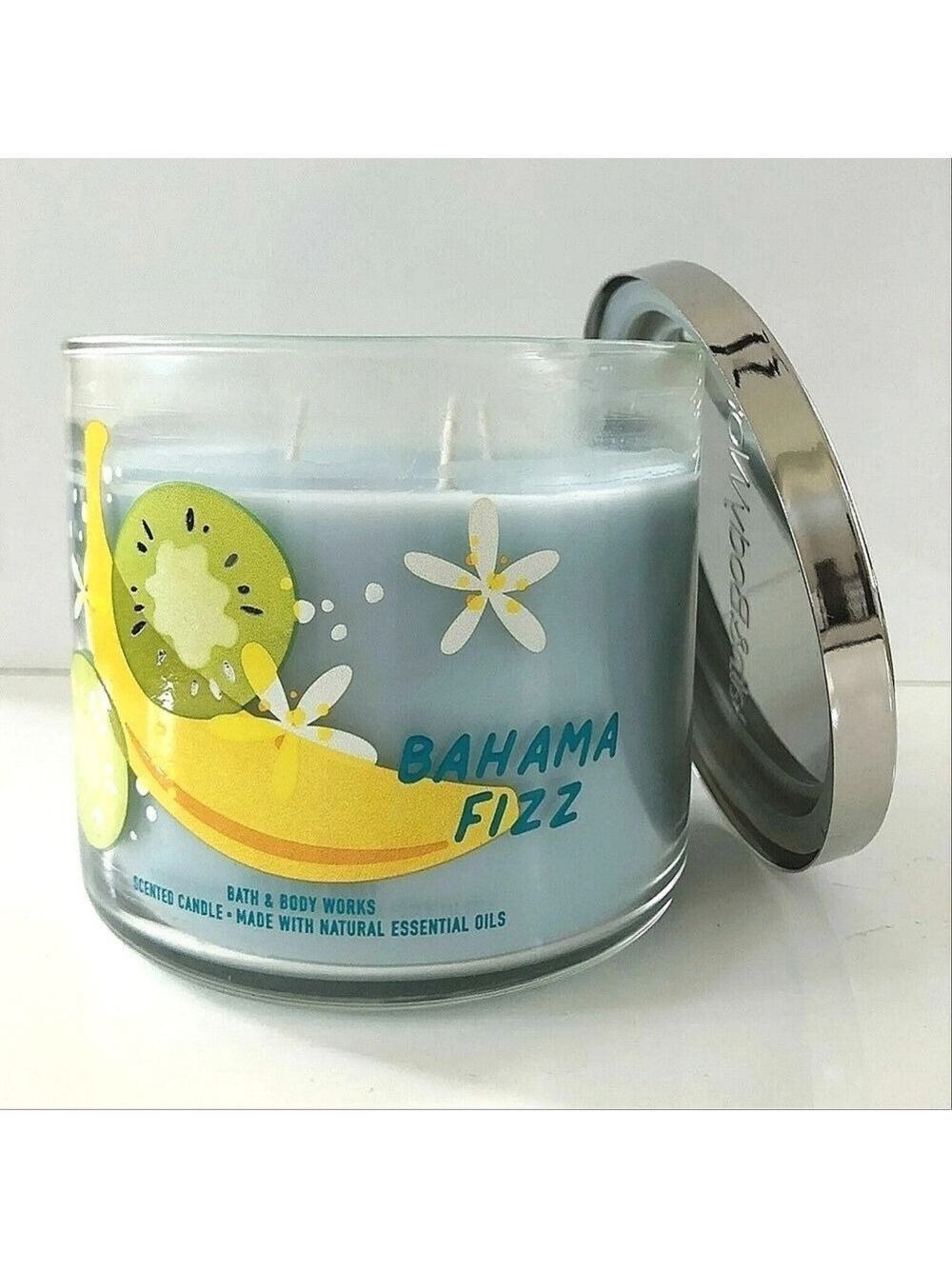BAHAMA FIZZ 3-WICK CANDLE BY BATH AND BODY WORKS